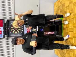 ダブルスAフライト 2位