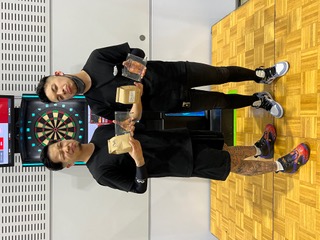 ダブルスAフライト 3位