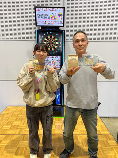 ダブルスNフライト 3位