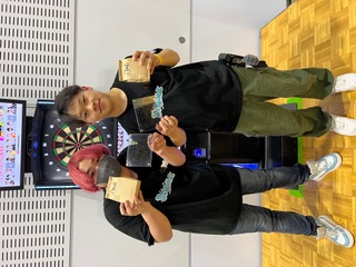 ダブルスSフライト 2位