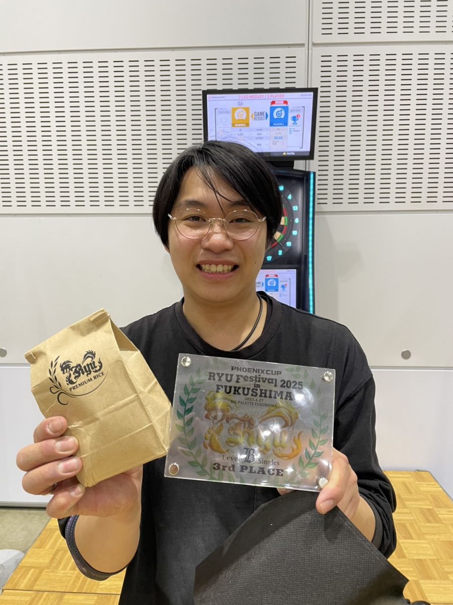 シングルBフライト 3位